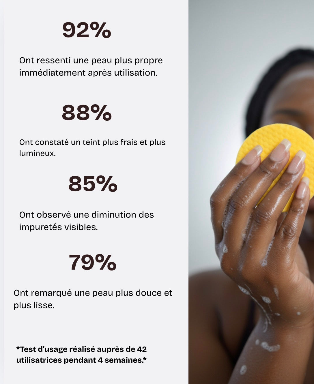 Patch nettoyant anti-taches