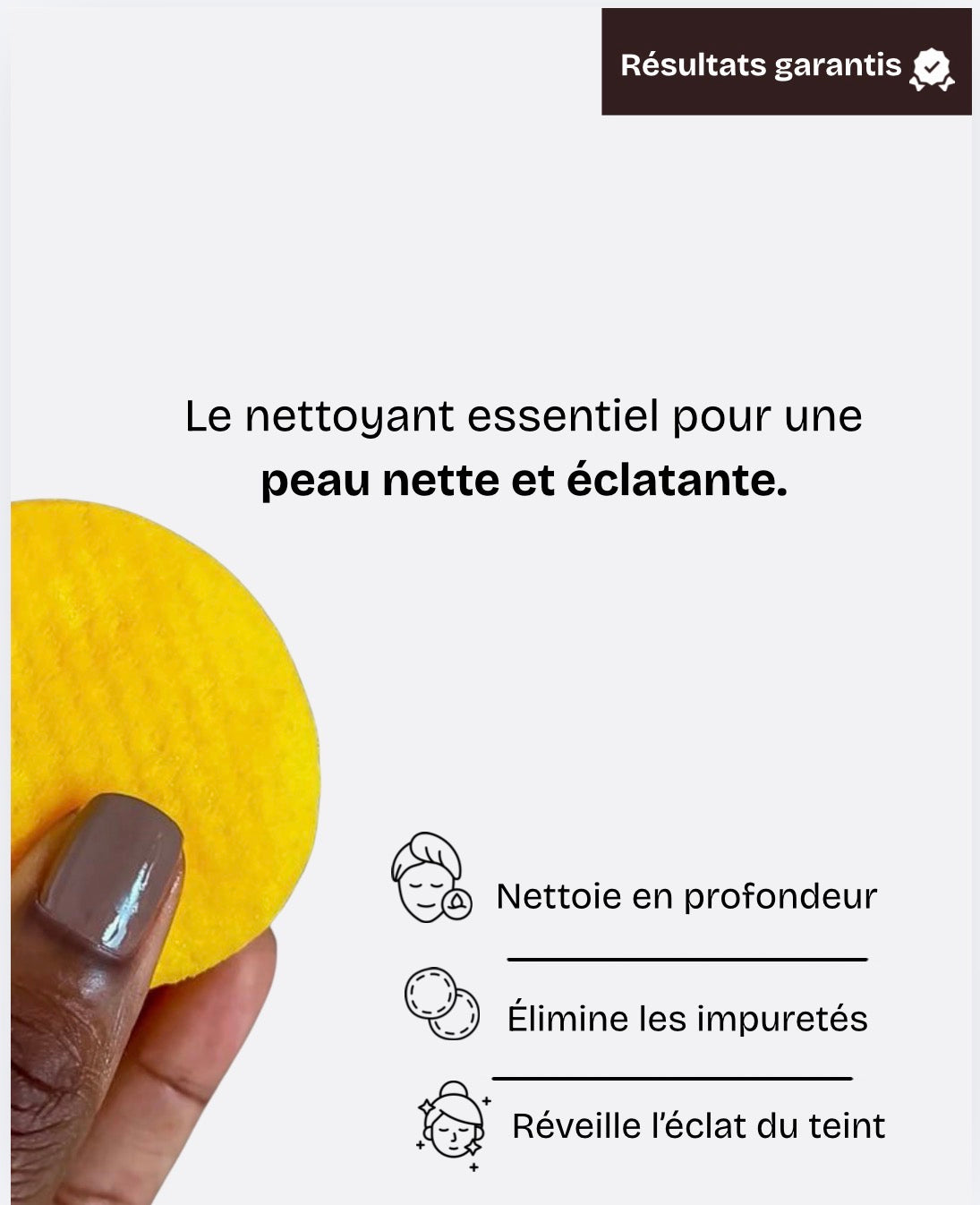 Patch nettoyant anti-taches