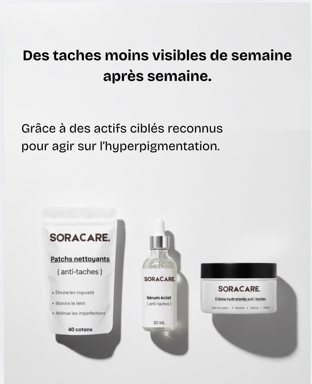 Routine anti-taches brunes