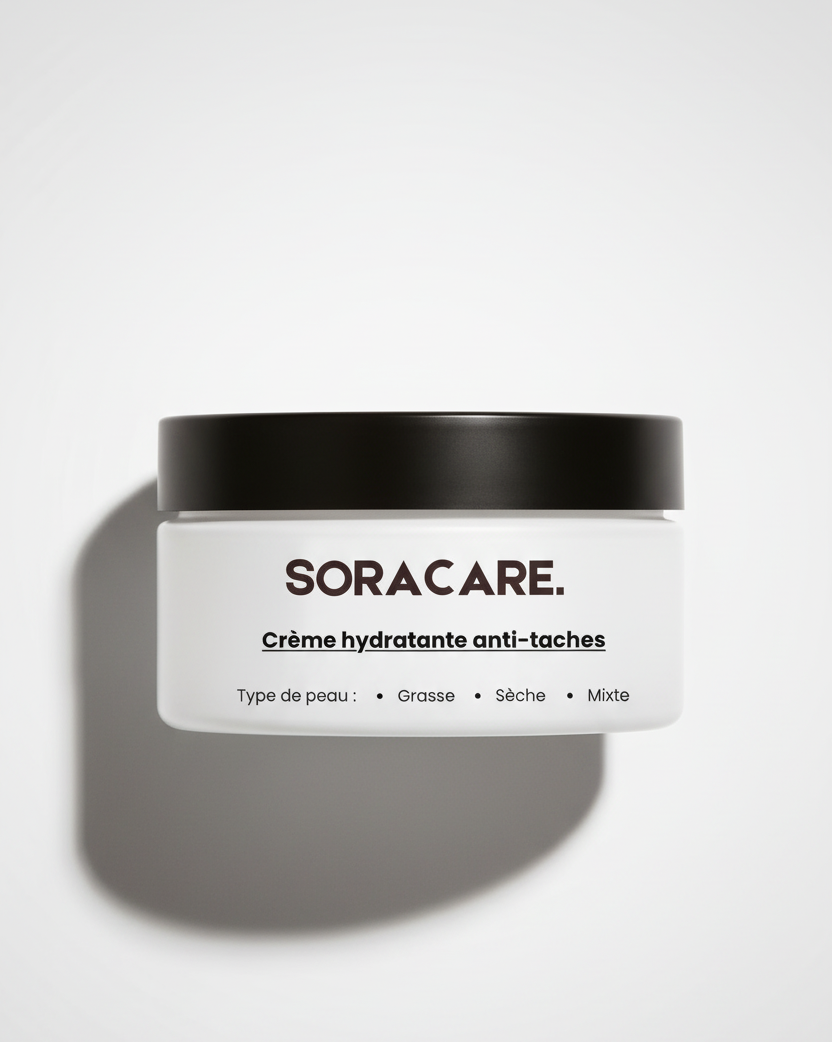 Crème hydratante anti-taches